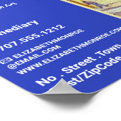 Das Gelbe Haus von Van Gogh, Kunsthändler, Galerie Poster (Ecke)