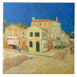 Das Gelbe Haus von Vincent Van Gogh Fliese