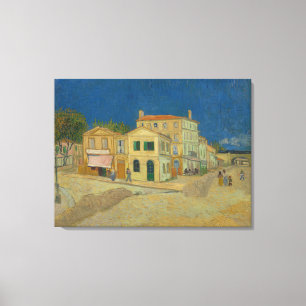 Das Gelbe Haus von Vincent van Gogh Leinwanddruck