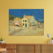 Das Gelbe Haus von Vincent van Gogh Leinwanddruck (Insitu (Wohnzimmer))