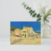 Das Gelbe Haus von Vincent Van Gogh Postkarte (Stehend Vorderseite)