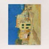 Das Gelbe Haus von Vincent Van Gogh Puzzle (Vertikal)