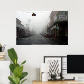 Das gelbe Licht Poster (Heimbüro)