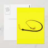 DAS GELBEN WASSER POSTKARTE (Vorne/Hinten)