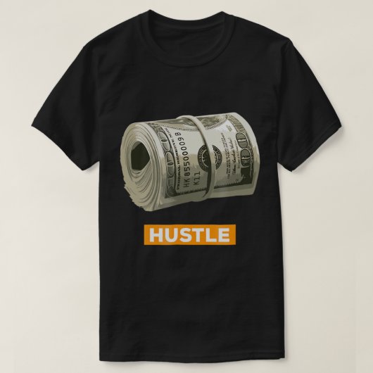 Das Geld der Bankroll-T - Shirt trug 100 Dollar-Sc (Design vorne)