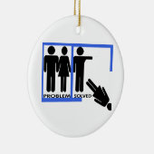 Das gelöste Problem entleeren ihre Keramik Ornament (Rechts)