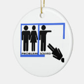 Das gelöste Problem entleeren ihre Keramik Ornament (Links)