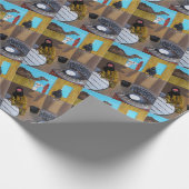 Das Gemälde Beduininnen von Alfred Fox Geschenkpapier (Ecke)