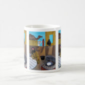 Das Gemälde Beduininnen von Alfred Fox Kaffeetasse (Mittel)