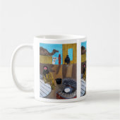 Das Gemälde Beduininnen von Alfred Fox Kaffeetasse (Links)