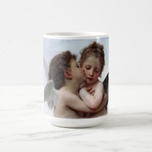 Das Gemälde Der erste Kuss von William Bouguereau Kaffeetasse