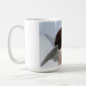 Das Gemälde Der erste Kuss von William Bouguereau Kaffeetasse (Links)