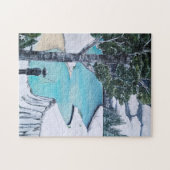Das Gemälde Der Fischer von Alfred Fox Puzzle (Horizontal)