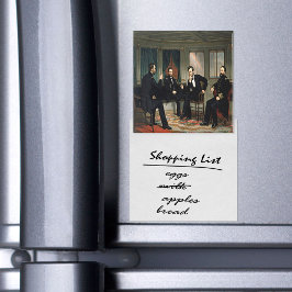 Das Gemälde der Friedenstruppen von 1868 Magnet