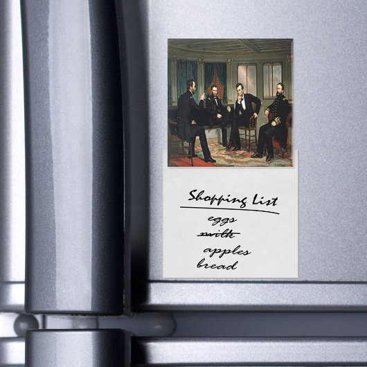 Das Gemälde der Friedenstruppen von 1868 Magnet