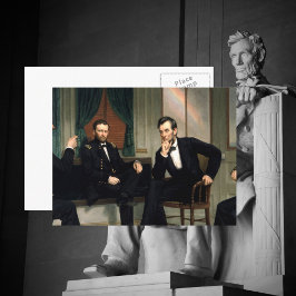 Das Gemälde der Friedenstruppen von 1868 Postkarte