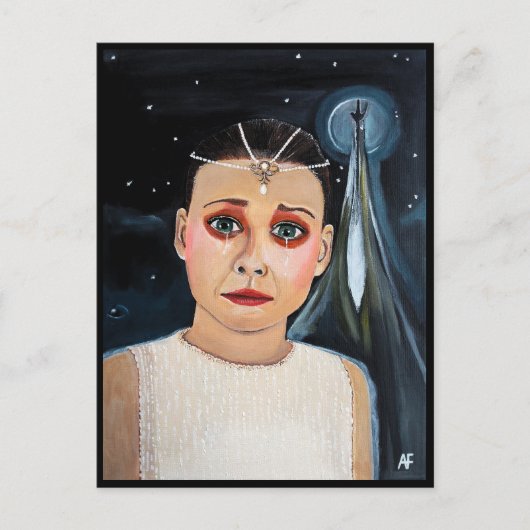 Das Gemälde der Kaiserin von Alfred Fox Postkarte (Vorderseite)