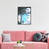 Das Gemälde des Fisherman von Alfred Fox Leinwanddruck (Insitu (Wohnzimmer))