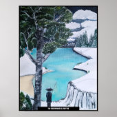 Das Gemälde des Fisherman von Alfred Fox Poster (Vorne)