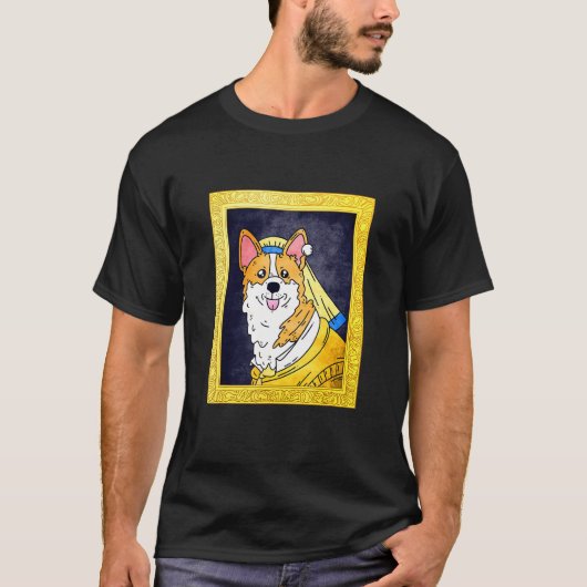 Das Gemälde 'Die Dame mit dem Perlenohrring' als C T-Shirt (Vorderseite)