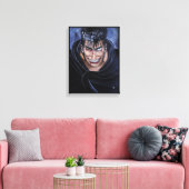 Das Gemälde 'The Marked Sufferer' von Alfred Fox Leinwanddruck (Insitu (Wohnzimmer))