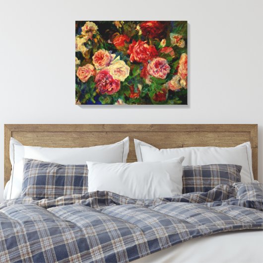 Das Gemälde von Pierre Renoir, Rose, Leinwanddruck (Insitu (Schlafzimmer))