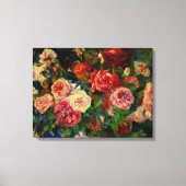 Das Gemälde von Pierre Renoir, Rose, Leinwanddruck (Vorderseite)