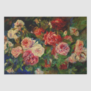 Das Gemälde von Pierre Renoir, Rose, Seidenpapier