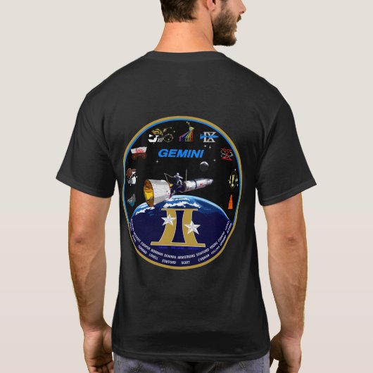 Das Gemini-Programm T-Shirt (Rückseite)