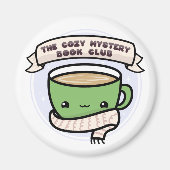 Das gemütliche Mystery Book Club Magnet (Vorne)