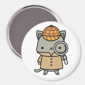 Das gemütliche Mystery Book Club Magnet (Vorderseite/Rückseite)