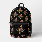 Das Genie liegt in der Mathematik Bedruckter Rucksack (Vorderseite)