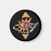 Das Genie liegt in der Mathematik Magnet (Vorne)