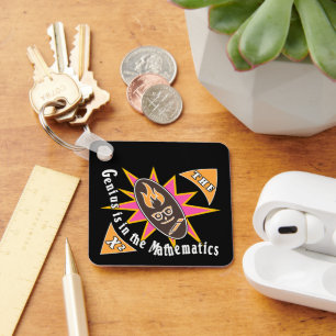 Das Genie liegt in der Mathematik Schlüsselanhänger