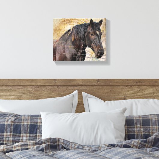 Das Gentle One Leinwanddruck (Insitu (Schlafzimmer))