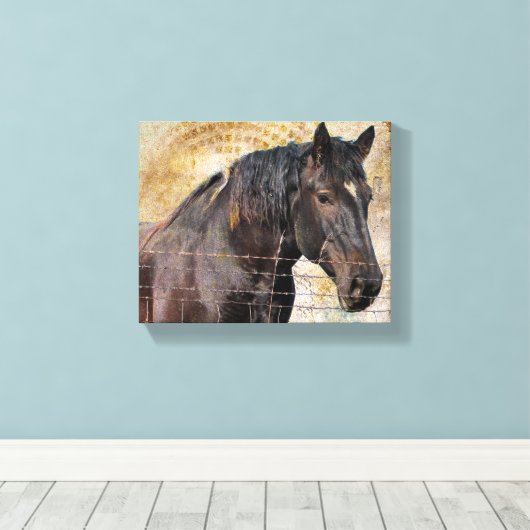 Das Gentle One Leinwanddruck (Insitu (Holzboden))