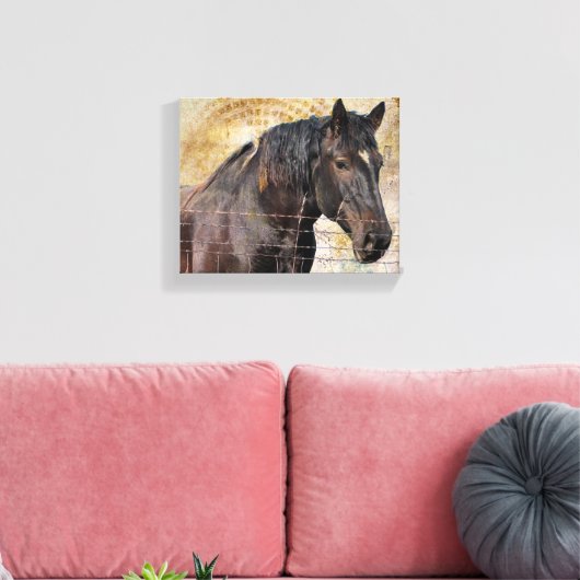 Das Gentle One Leinwanddruck (Insitu (Wohnzimmer))