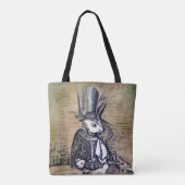 Das Gentleman Rabbit Tasche (Rückseite)