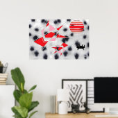 Das geometrische Ding Teil C Poster (Heimbüro)