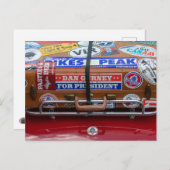 Das Gepäck ist beladen Postkarte (Vorne/Hinten)