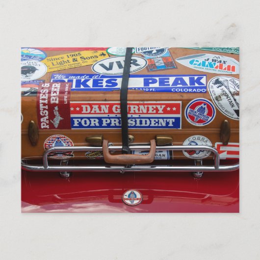 Das Gepäck ist beladen Postkarte (Vorderseite)