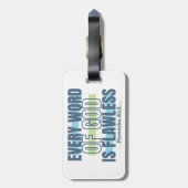 Das Gepäcksschild Gepäckanhänger (Rückseite vertikal)