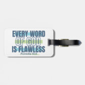 Das Gepäcksschild Gepäckanhänger (Rückseite horizontal)