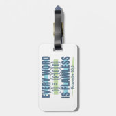 Das Gepäcksschild Gepäckanhänger (Rückseite vertikal)