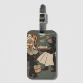 Das Gepäckstück "Drei Bären" Gepäckanhänger (Vorderseite Vertikal)