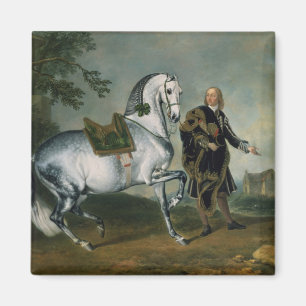 Das gepflückte Pferd "Scarramuie" en Piaffe Magnet