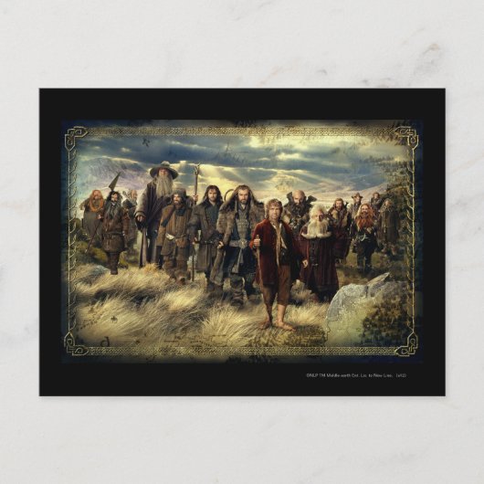 Das Gerahmte Unternehmen Postkarte (Vorderseite)