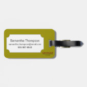 Das Gerät des Druckers, 1514 Gepäckanhänger (Rückseite horizontal)