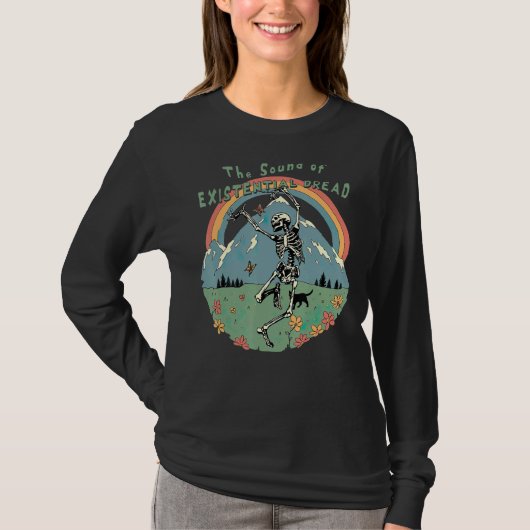 Das Geräusch der existenziellen Dread, das Skelett T-Shirt (Vorderseite)