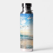 Das Geräusch des Ozeans und der Glitzern Trinkflasche (Links)